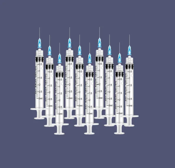 Reconstitution Syringes 3ml-23Ga (10ct)