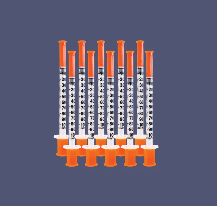 1ML Syringe 31G 5/16"needle (10ct)